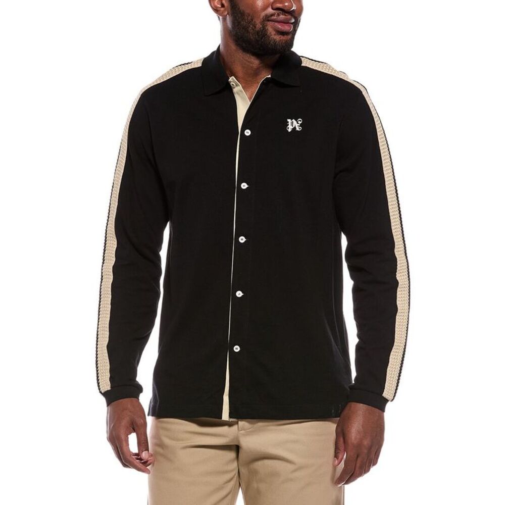 Palm Angels Mens  Shirt, Black